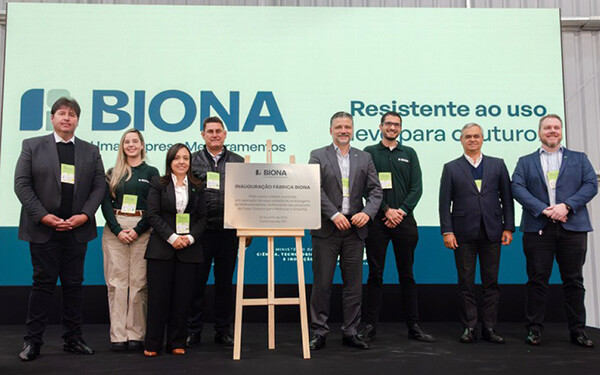 Inauguração da fábrica de embalagens Biona, da Melhoramentos em Camanducaia (MG)