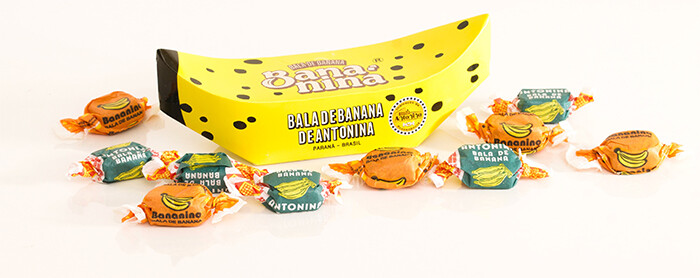 Foto do produto Bala de Banana de Antonina