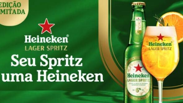 Foto da cerveja Heineken Lager Spritz.