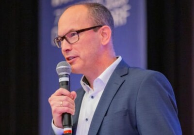 Foto de Thomas Dohse, diretor da Interpack.