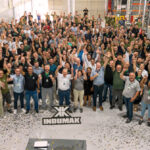 Foto do pessoal da Indumak.