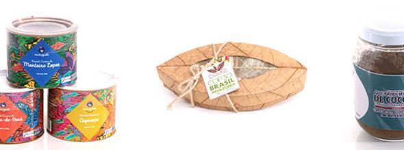 Foto dos produtos apresentados na Cop30.