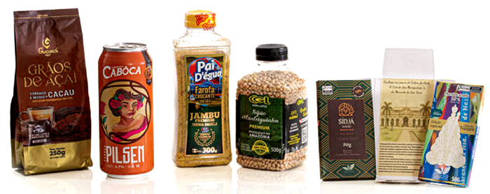 Foto de produtos de Belém do Pará.