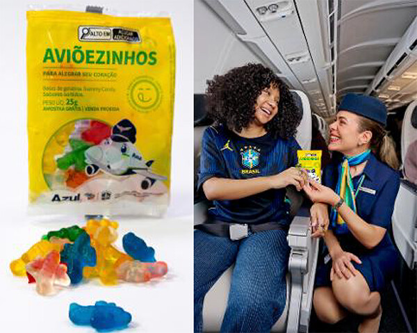 Foto divulgação compania aéria Azul.