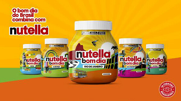 Foto produtos Nutella.